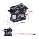 Nuovo JX WP45 45 45KG 8.4V 0.11sec IP67 ingranaggio in acciaio impermeabile in alluminio Coreless di alta qualità Servo RC camion elicottero Robot SAVOX